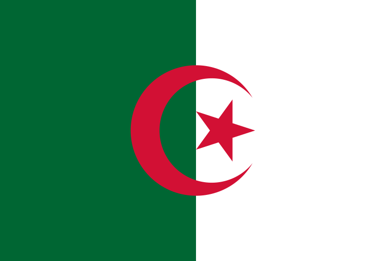 Länderflagge Algerien