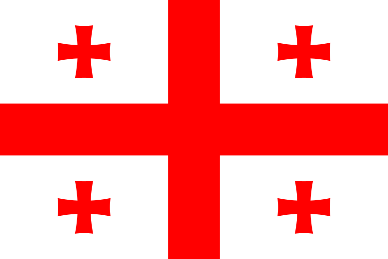 Länderflagge Georgien