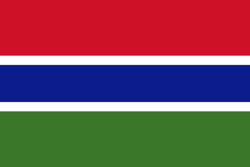 Länderflagge Gambia