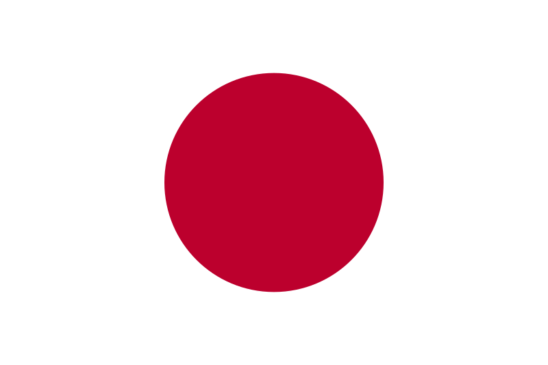 Länderflagge Japan